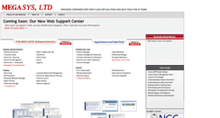 Desktop Screenshot of megasysltd.com